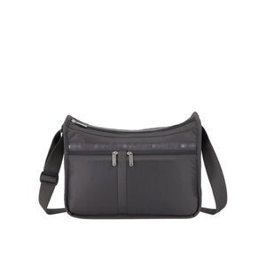 Lesportsac Gray Deluxe Everyday Heritage Crossbody Bag